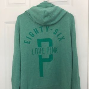 PINK hoodie full zip